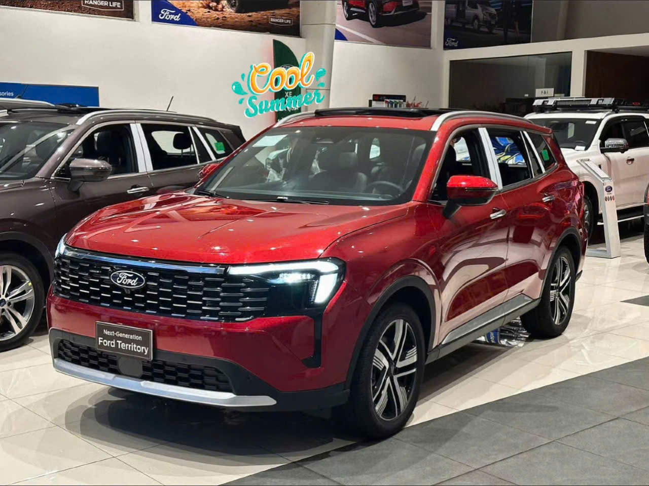 Ford Territory 2025 – Ra mắt bản facelift tại Việt Nam vào tháng 8